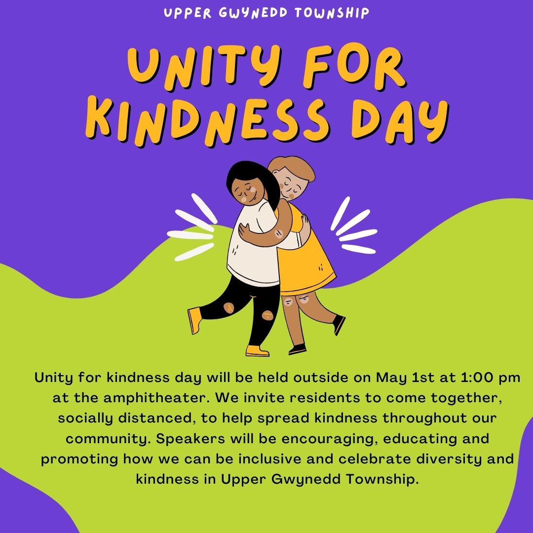 Unity for Kindness Event flyer
