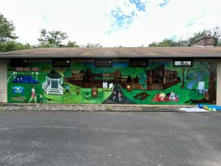 community center mural 