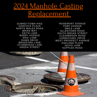 2024 Manhole Casting Replacement Road listing 
