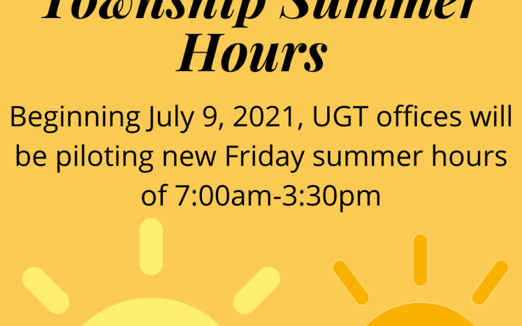 Summer office hours