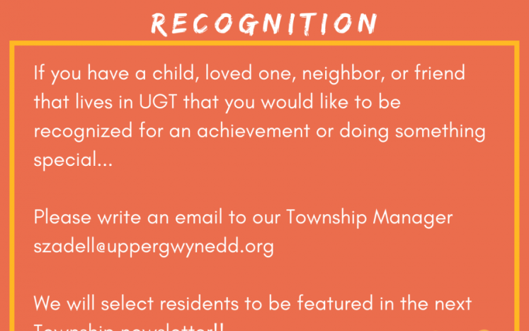 recognition flyer